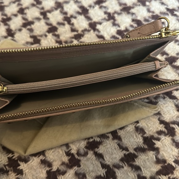 Burberry Beige/ pink  Clutch Wristlet Set - Picture 9 of 11